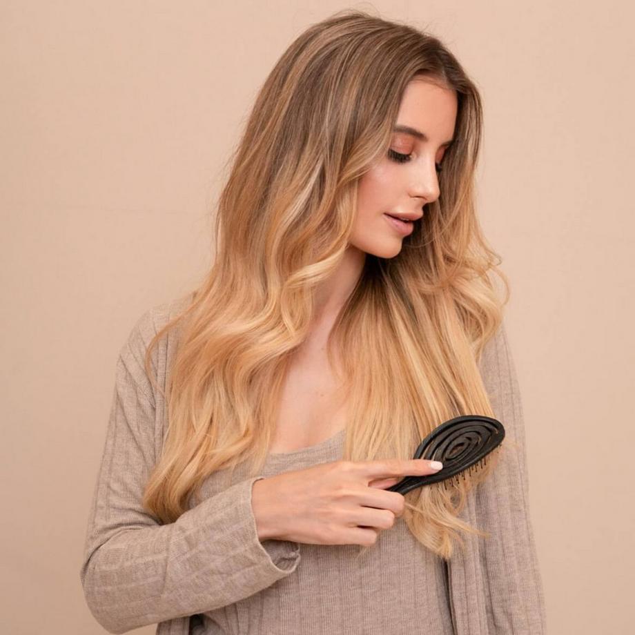 VBEAUTY  BIO Detangler aus Stroh - Schwarz 