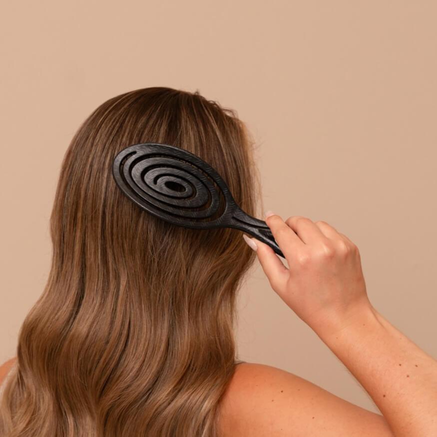 VBEAUTY  BIO Detangler aus Stroh - Schwarz 