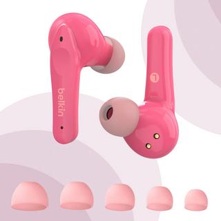 belkin  Écouteurs Bluetooth pour Enfants Rose 