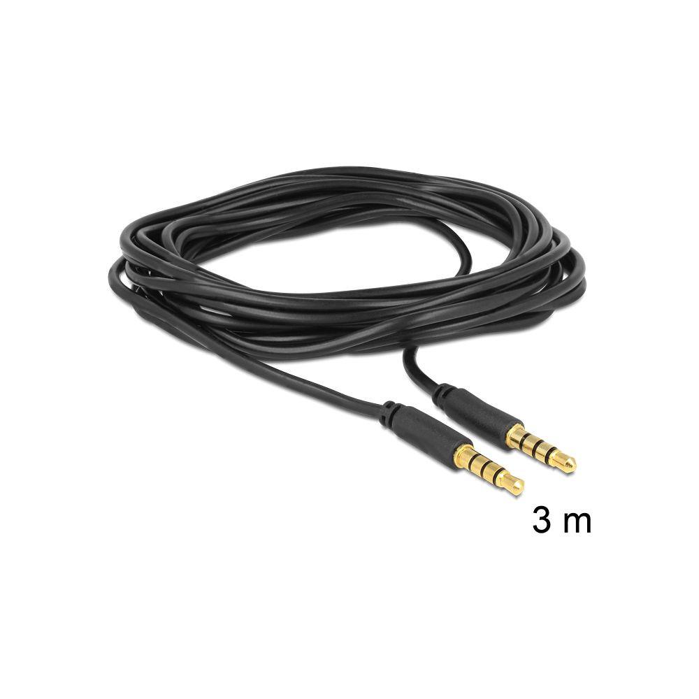 DeLock  Audio-Kabel 3,5 mm Klinke - 3,5 mm Klinke 3 m 