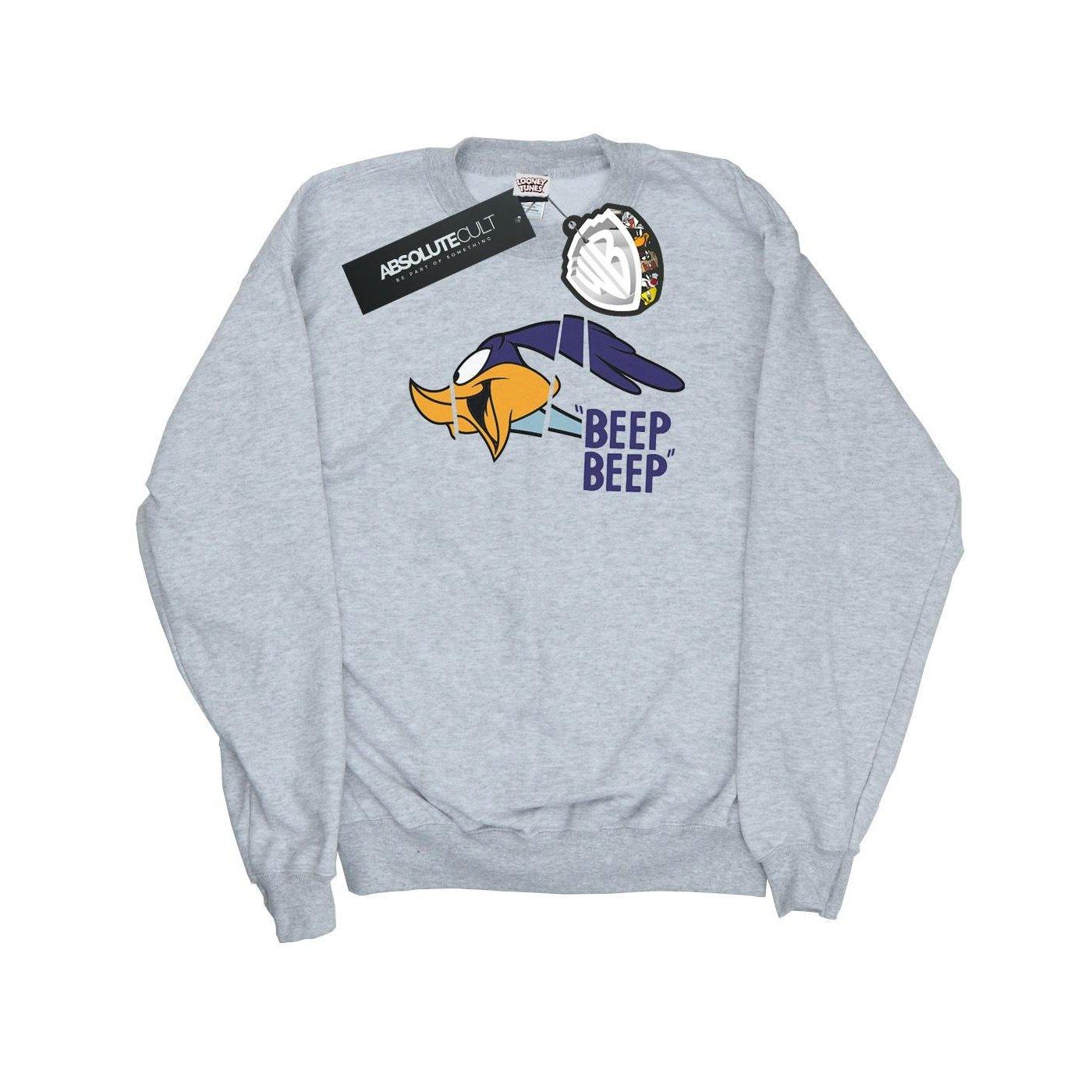 Image of Beep Beep Sweatshirt Damen Grau L