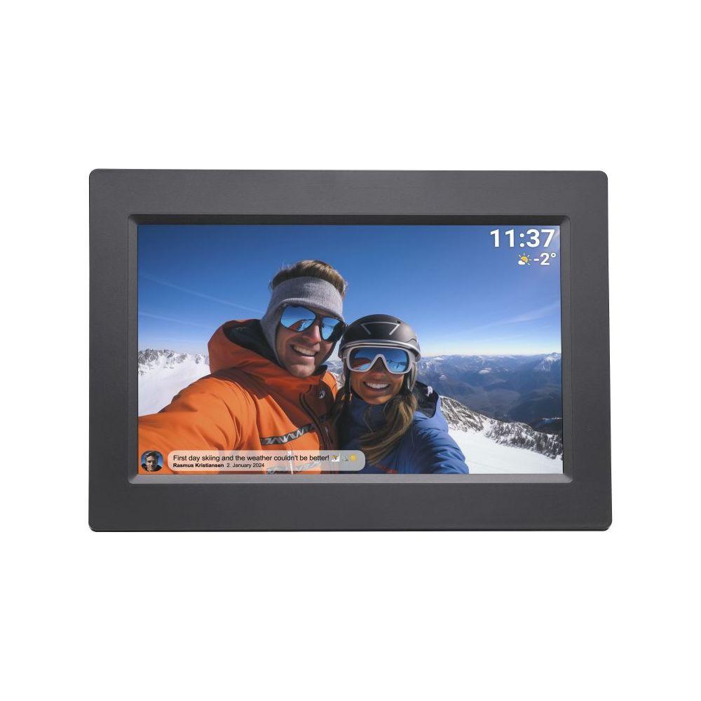 Image of Denver Pff-1015b Digitaler Bilderrahmen Schwarz 25,6 Cm (10.1") Touchscreen Wlan Unisex Schwarz