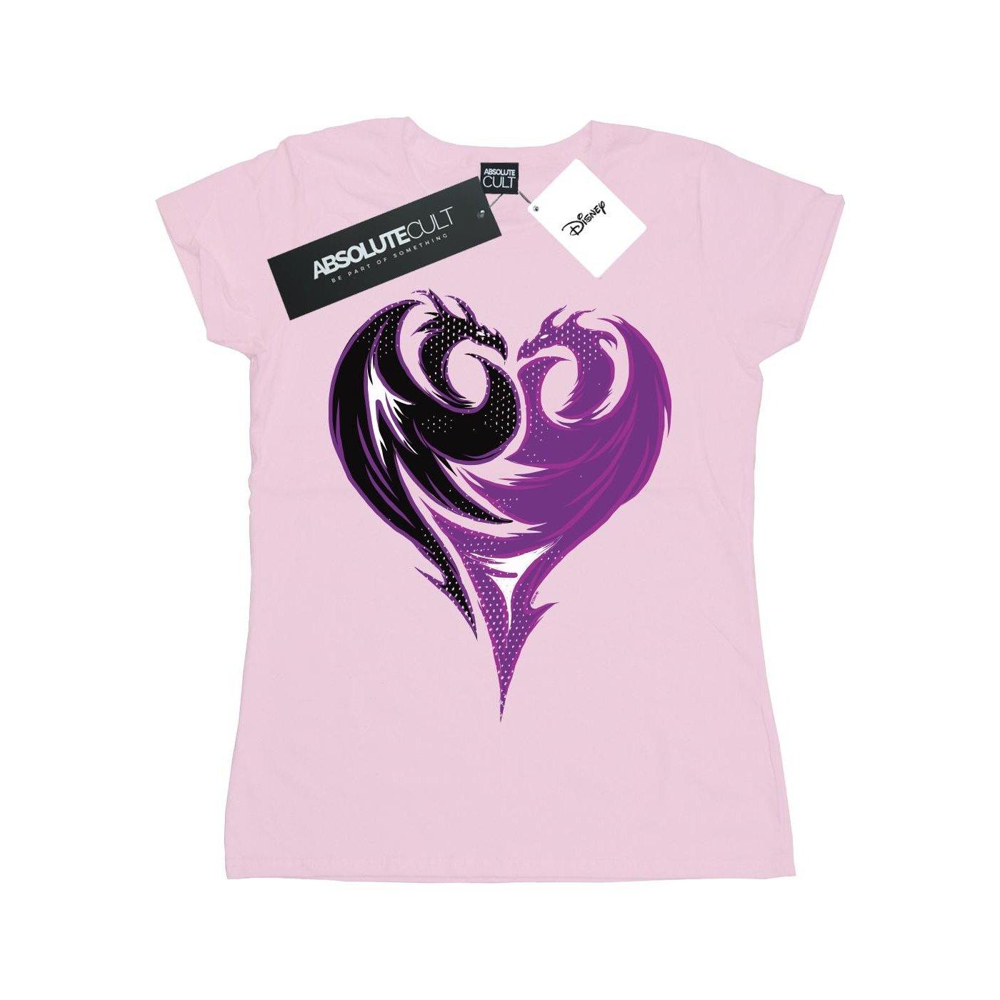 Image of The Descendants Dragon Heart Tshirt Damen Pink L