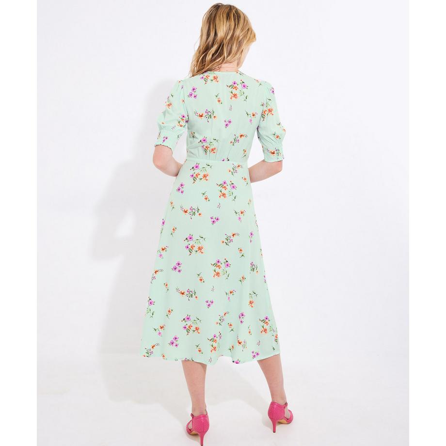 Joe Browns Midikleid mit geblümten Knöpfen im Ditsy-Look  