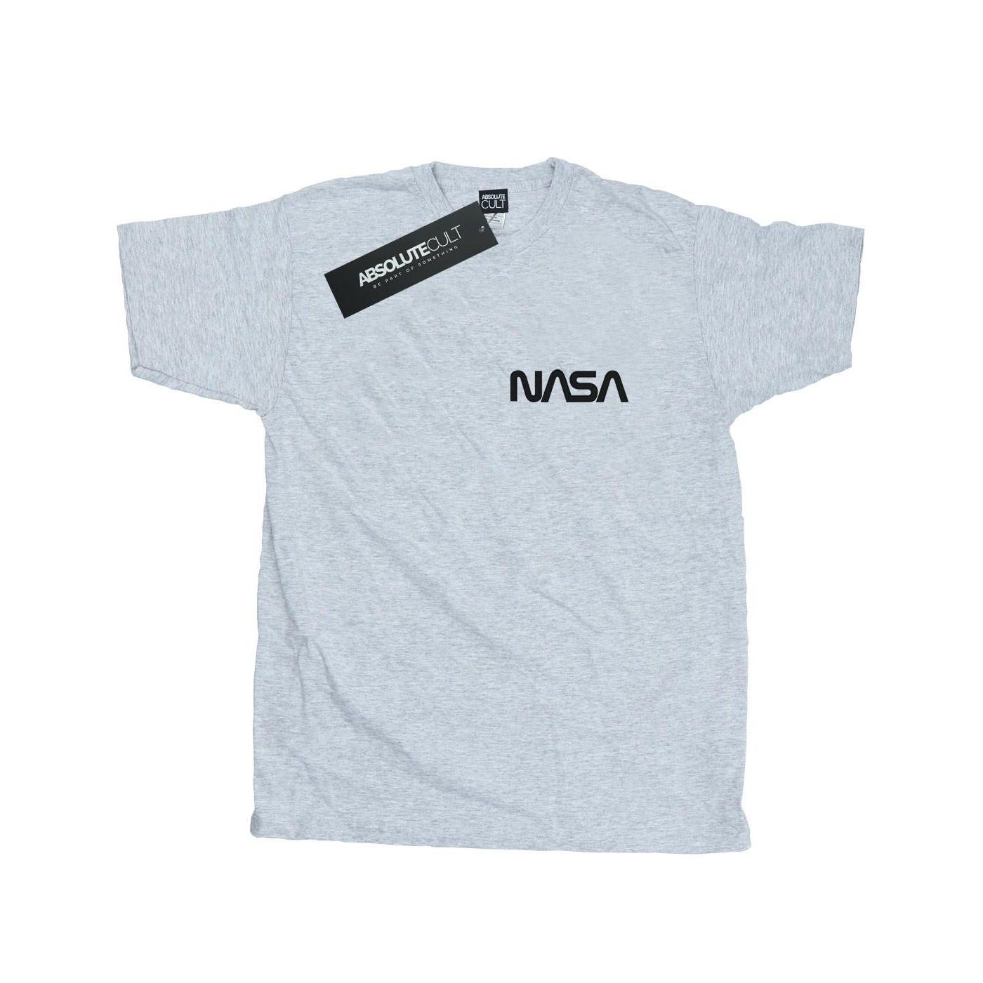 Image of Modern Logo Chest Tshirt Herren Grau 3XL