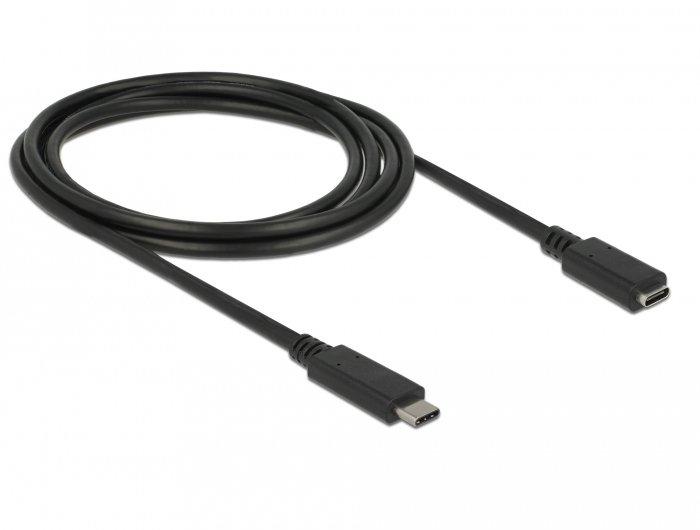 Image of SuperSpeed USB USB Kabel 2 m USB 3.2 Gen 1 (3.1 Gen 1) USB C Schwarz