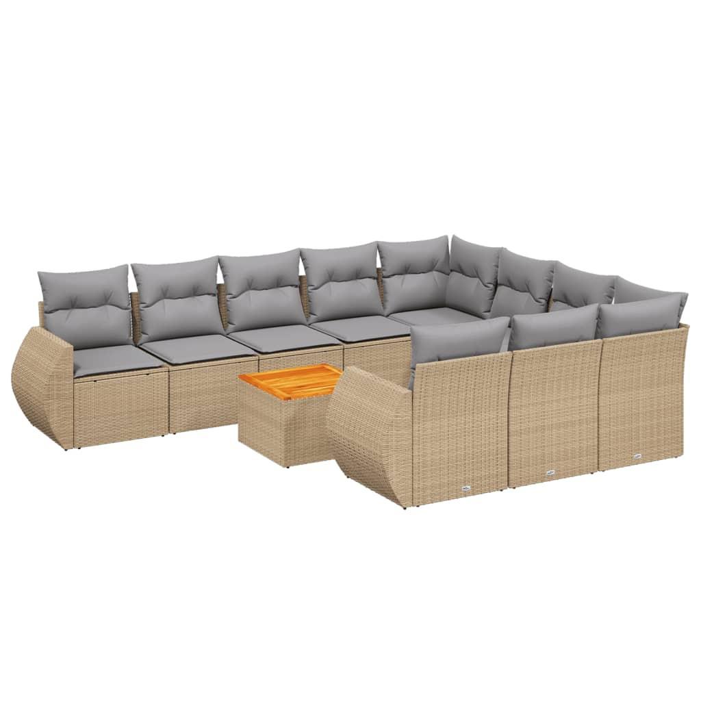 VidaXL Garten sofagarnitur poly-rattan  