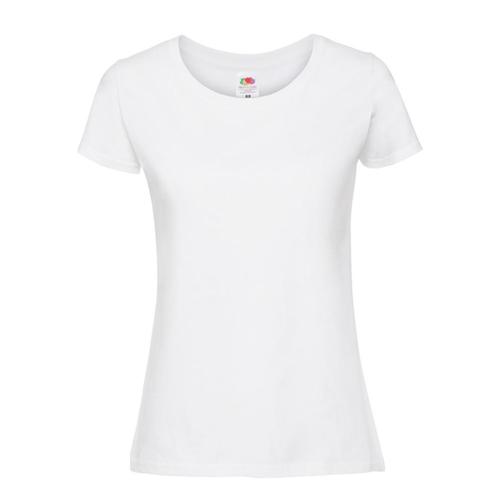 Image of Premium Tshirt Damen Weiss 44