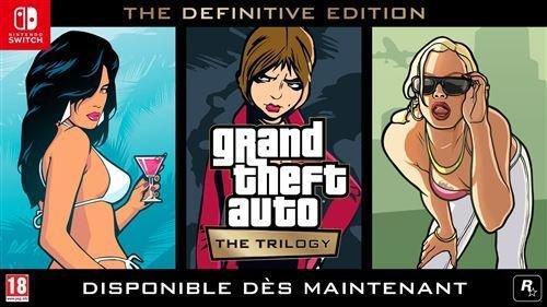 Nintendo  GTA Trilogy Definitive Edition Definitiva Tedesca, Inglese  Switch 