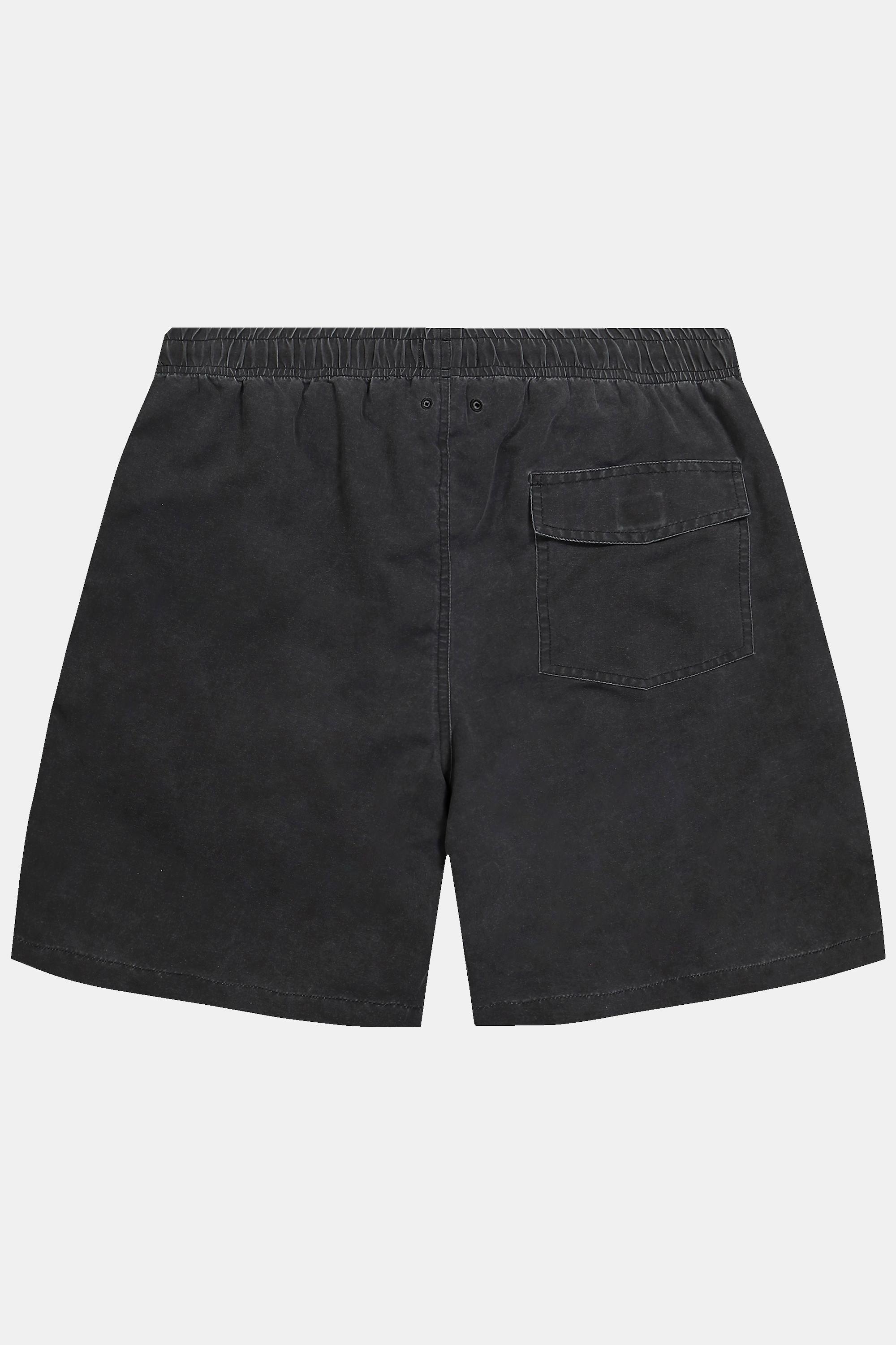 JP1880  Shorts da mare con cintura elastica e taglio speciale per l'addome, fino alla tg. 8XL 