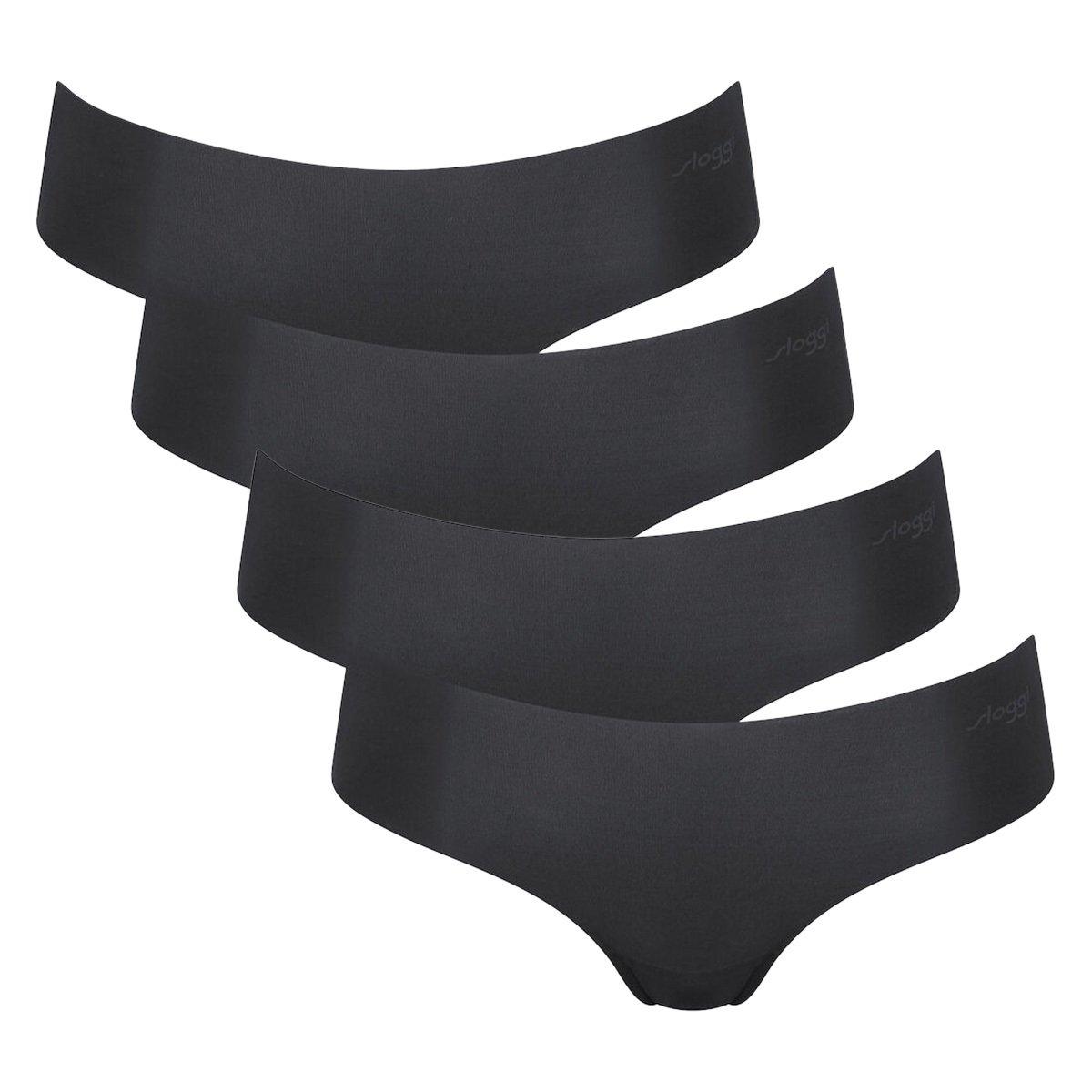 Image of 4er Pack Zero Microfibre 2.0 - Hipster Unisex Schwarz XS