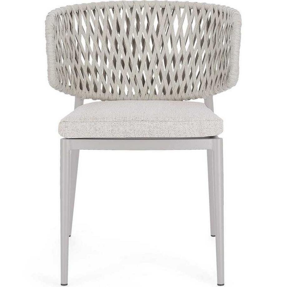 mutoni lifestyle Gartenstuhl Noella hellgrau  