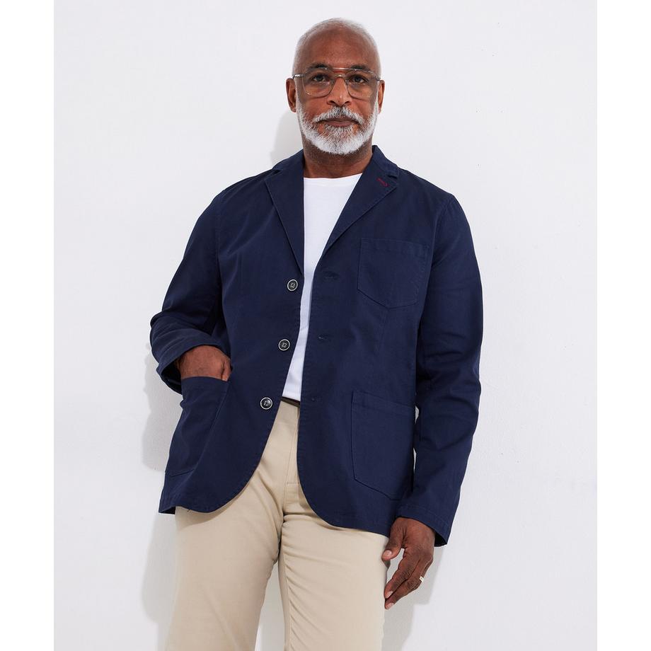 Vintage Workwear Twill Blazer