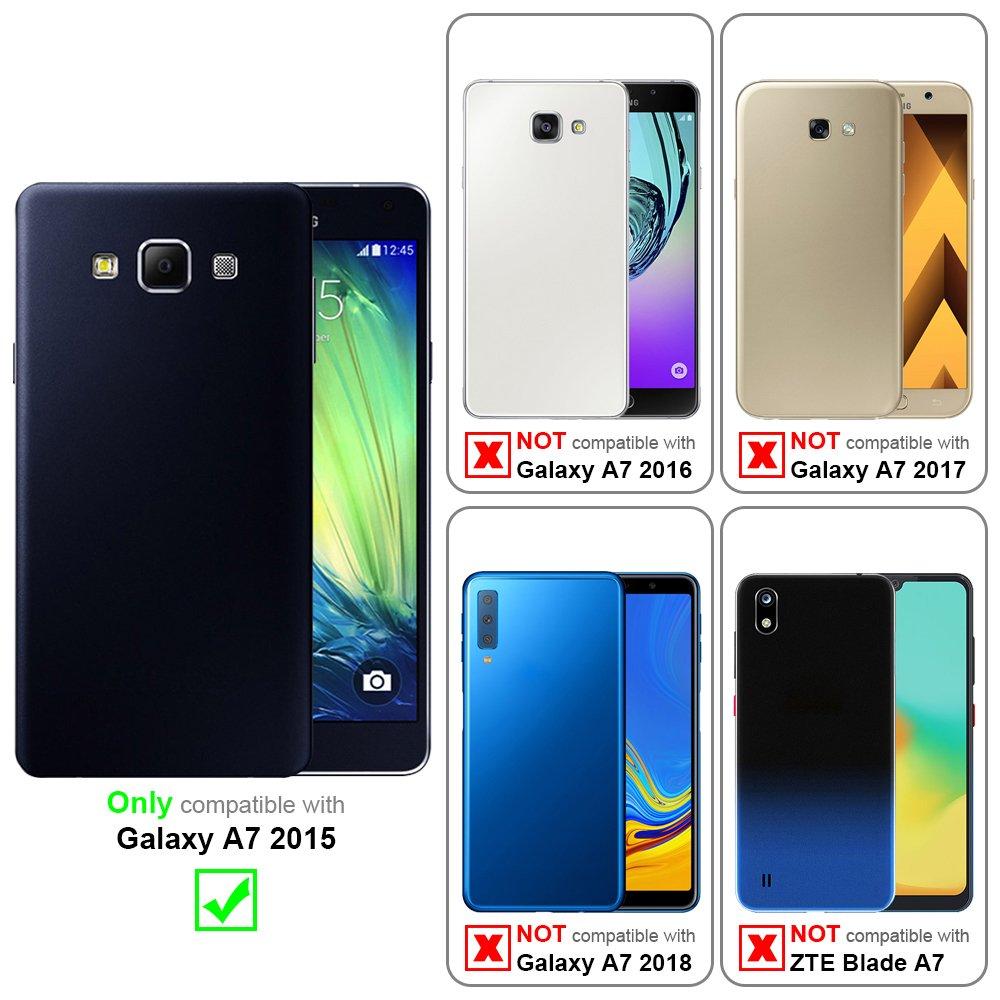 Cadorabo  Housse compatible avec Samsung Galaxy A7 2015 - Coque de protection avec fermeture magnétique, fonction de support et compartiment pour carte 