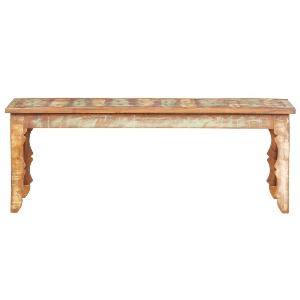 VidaXL Table basse bois de récupération  