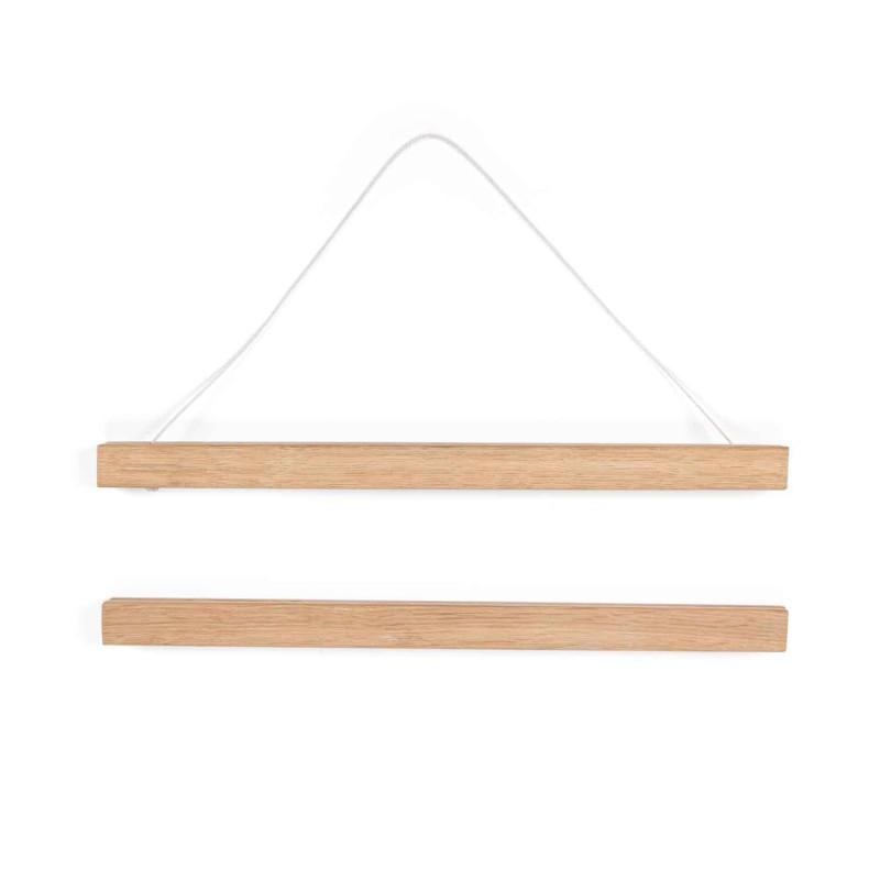 Image of Magnetischer Plakathalter aus Holz 30 cm Magnetischer Plakathalter aus Holz 30 cm