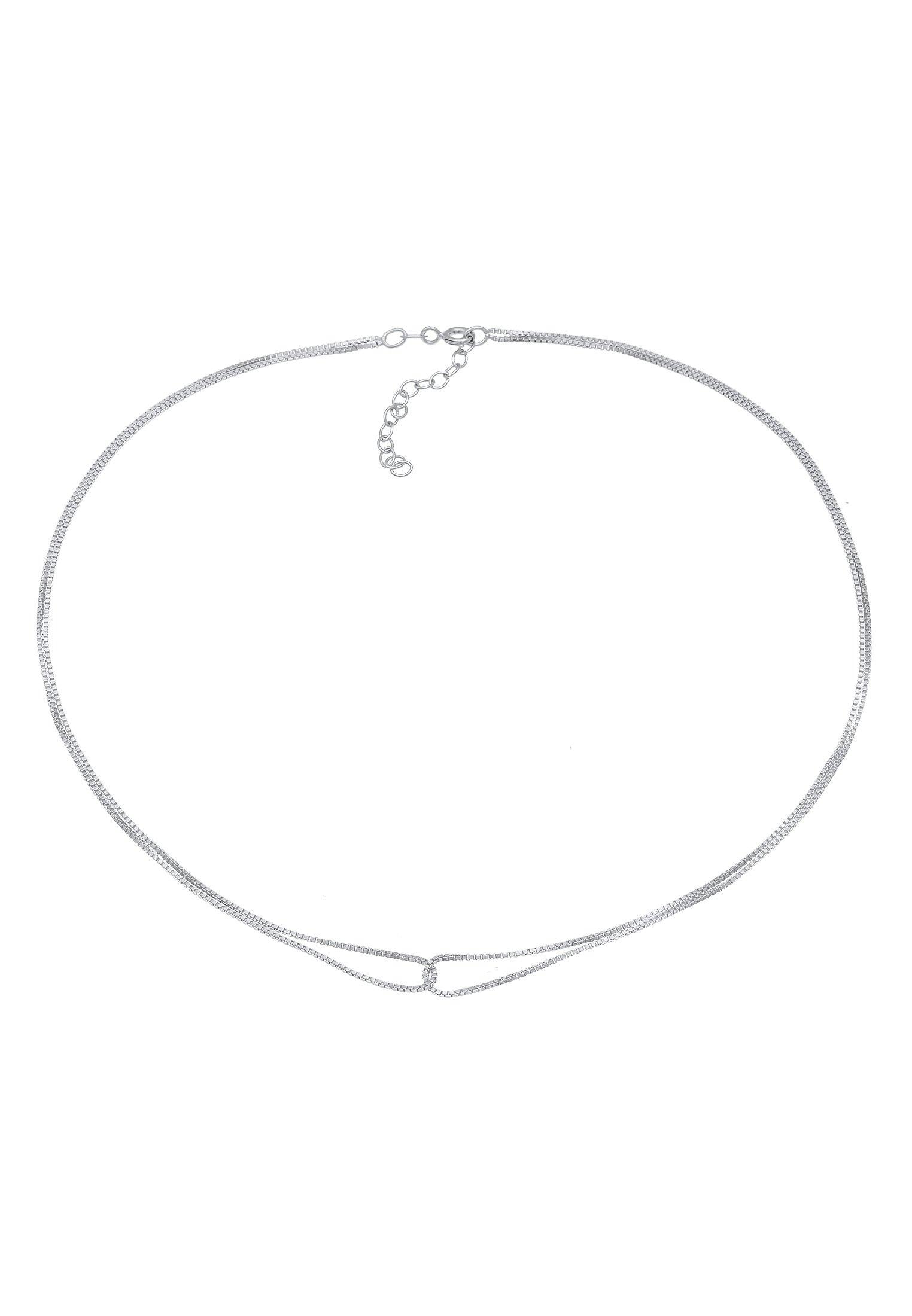 Elli  Halskette Choker Infinity Verschlungen Venezianer 