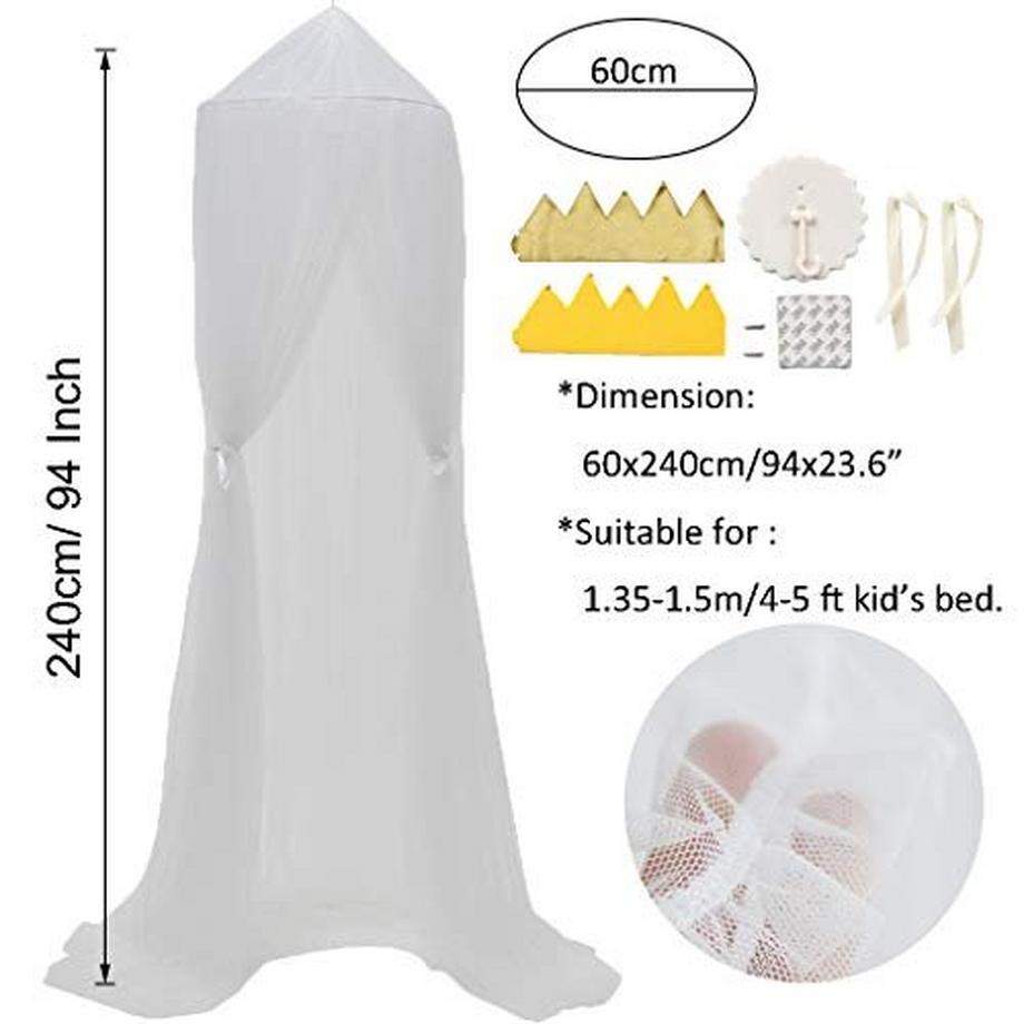 Activity-board Kinder Betthimmel Babybett Baldachin Prinzessin Moskitonetz Kindergarten Spielzimmer Dekor Kuppel  