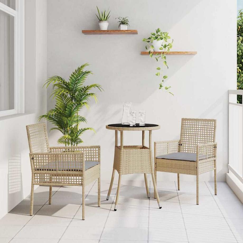 VidaXL Mobili da Esterno Polyrattan  