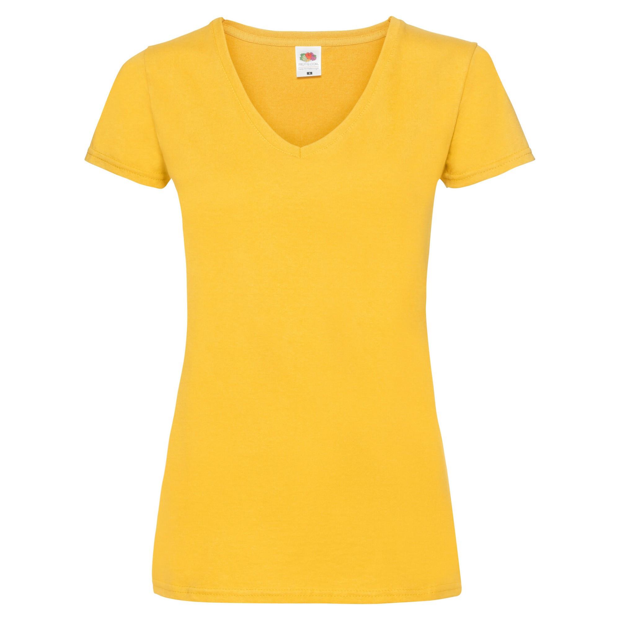 Image of Tshirt Vausschnitt Damen Chrom XS