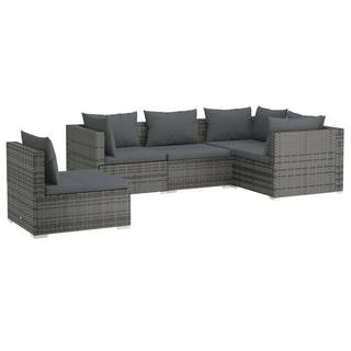 VidaXL Garten-lounge-set poly-rattan  