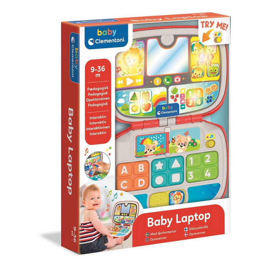 Clementoni  Ordinateur portable pour bébé (nordique) 