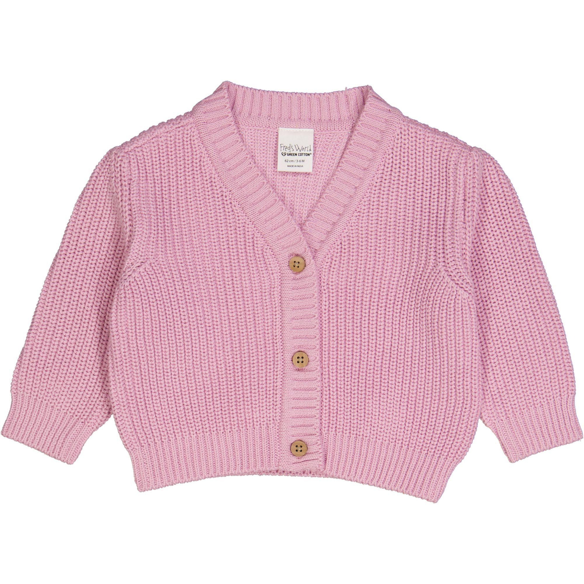 Image of Babystrickjacke Unisex Rosa 68