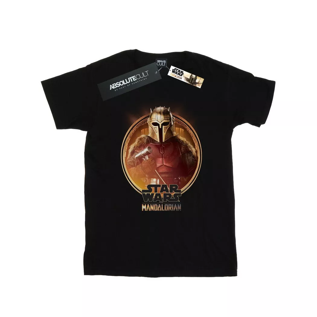 STAR WARS - The Mandalorian Armorer TShirt, für Damen, Schwarz, Größe S