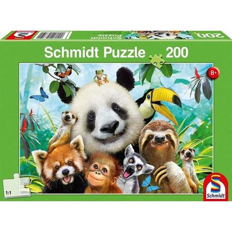 Schmidt  Puzzle Einfach tierisch! (200Teile) 