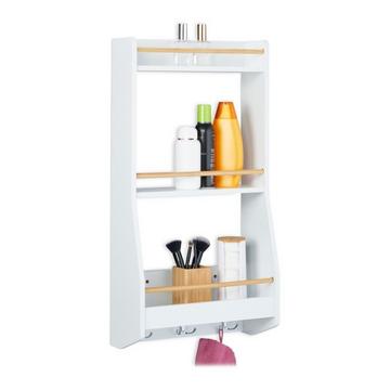 Wandregal mit 6 Haken