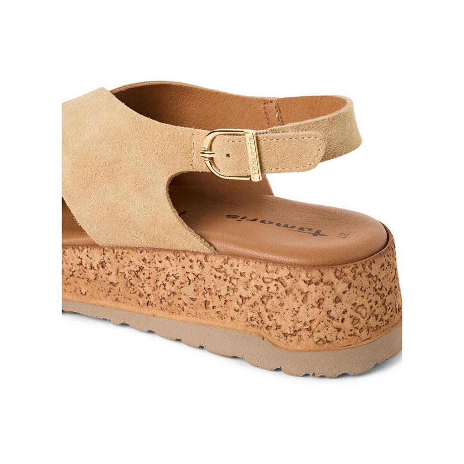 Tamaris Sandales à plateforme avec brides croisées  