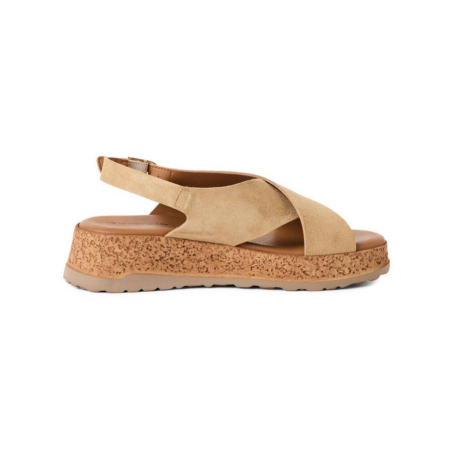 Tamaris Sandales à plateforme avec brides croisées  