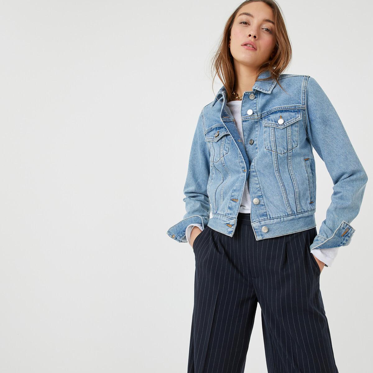 Image of Jeansjacke Unisex Blau 42