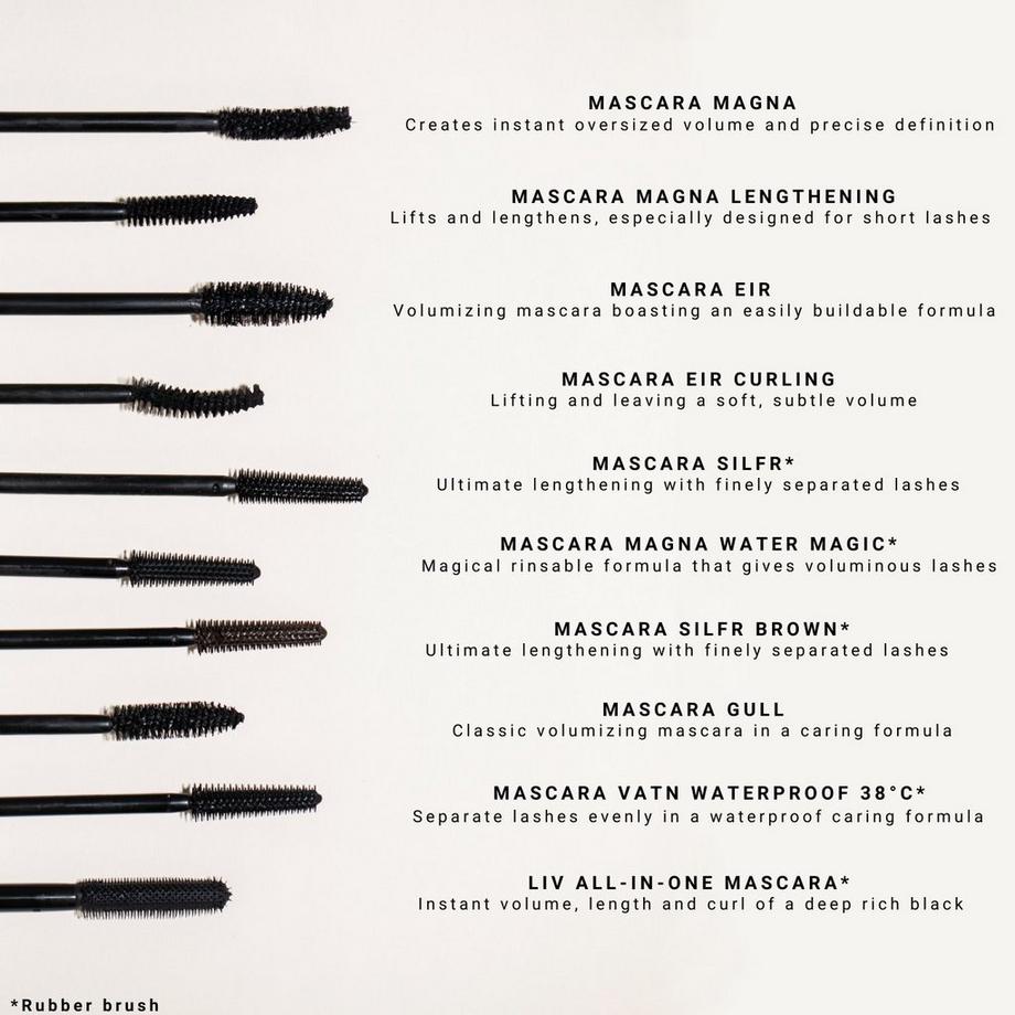 IDUN Minerals  Mascara Vatn black waterproof 