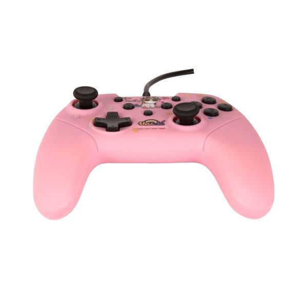 KONIX  Konix Be Funky Pink USB pad Nintendo Switch, PC 