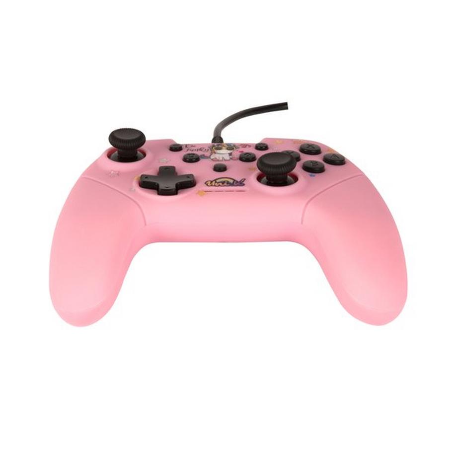 KONIX  Konix Be Funky Pink USB pad Nintendo Switch, PC 