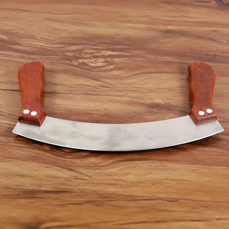 Northio Pizzaschneider mit Doppelgriff  