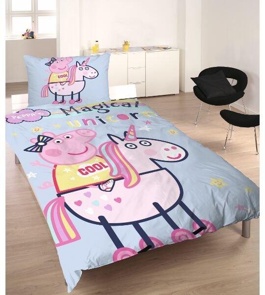 SkyBrands A/S Peppa Pig Magical Unicorn Bettwäsche Set  