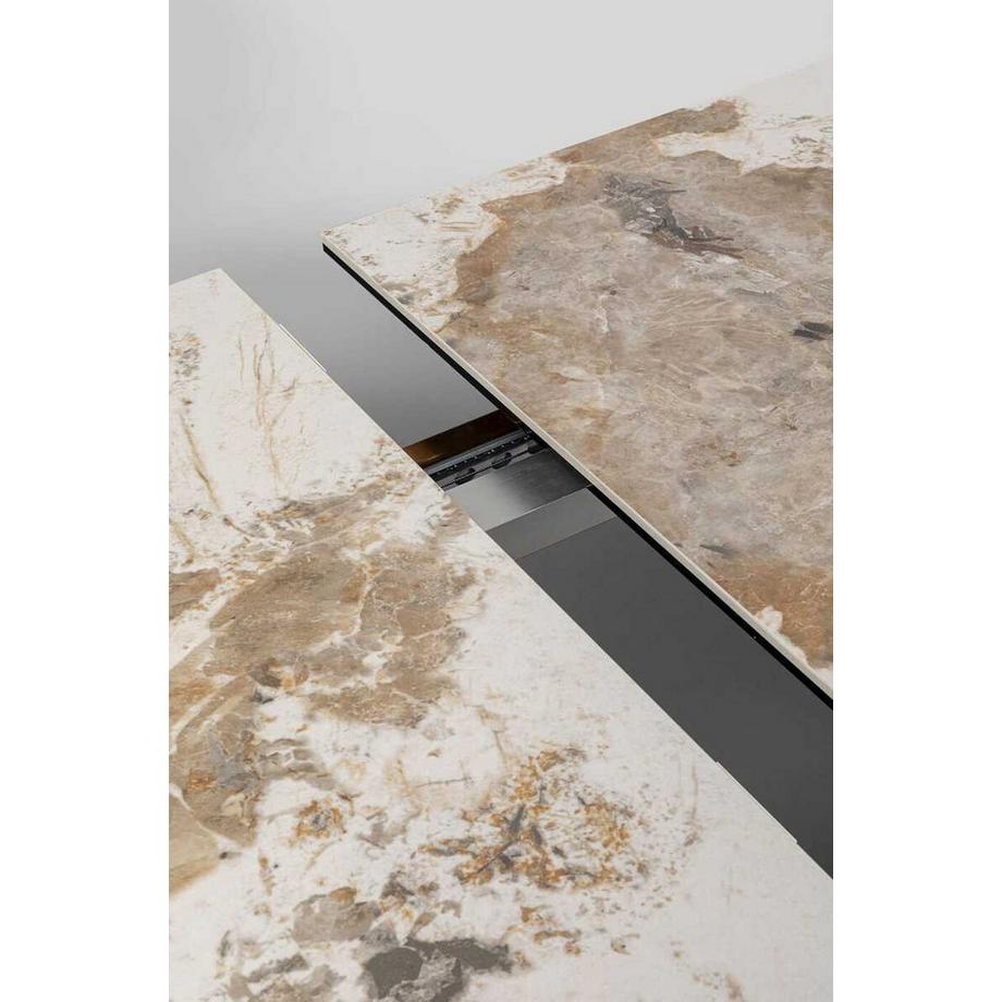 KARE Design Connesso Tavolo allungabile in ottone 200(+60)x100  