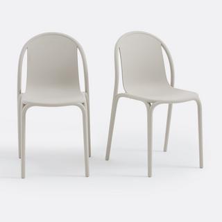 La Redoute Intérieurs 2er-Set Gartenstühle Brooklyn  