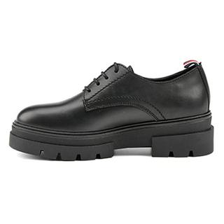 TOMMY HILFIGER  LEATHER LACE UP SHOE-36 