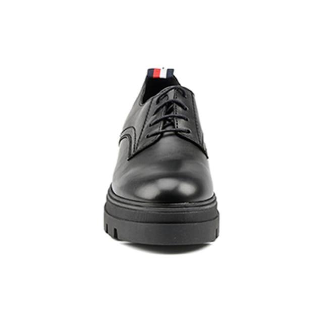 TOMMY HILFIGER  LEATHER LACE UP SHOE-36 