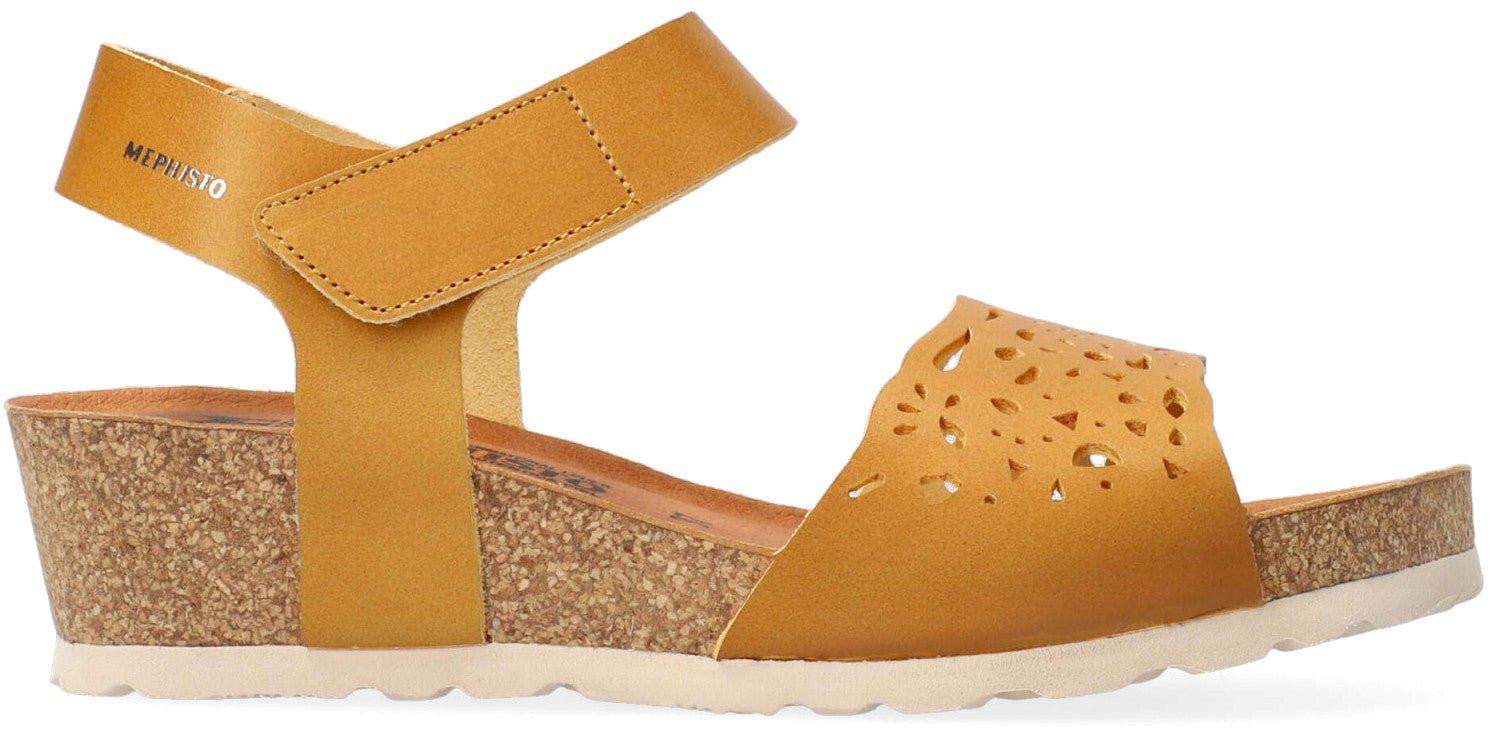 Image of Raphaela - Leder Sandale Damen Braun 42