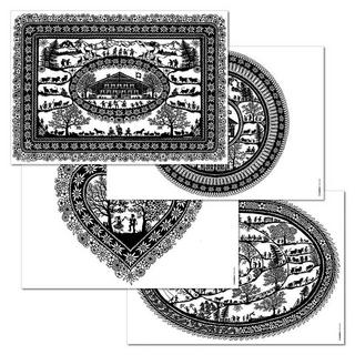 trendform Papiertischset SWISS TRADITION 2 4 Sujets à 12 Blatt  