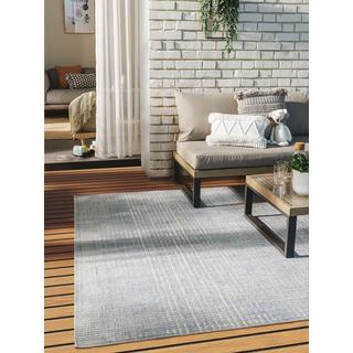 Benuta Tapis d'extérieur & intérieur Kiano Multicouleur/Bleu  