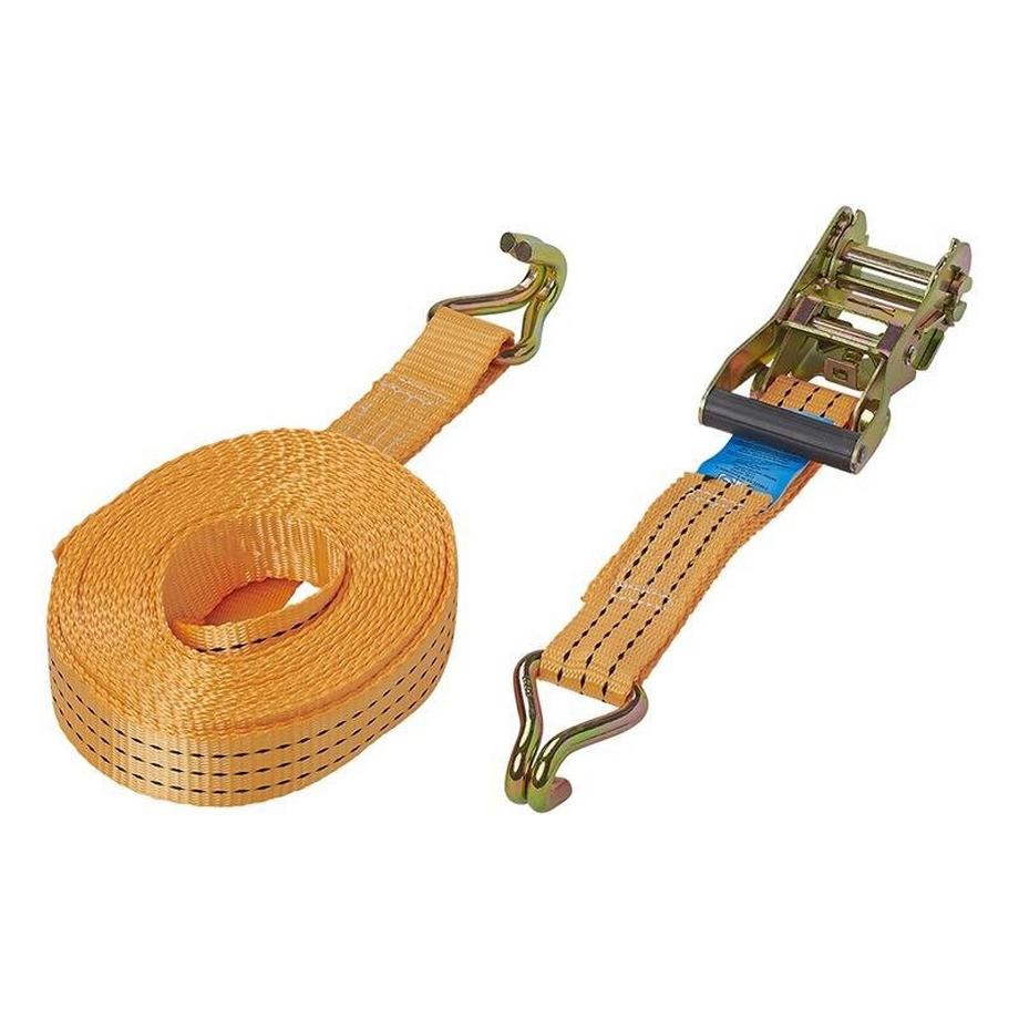 Pricenet  Spanngurt mit Ratsche + 2 Haken 8 Meter 3000 kg 