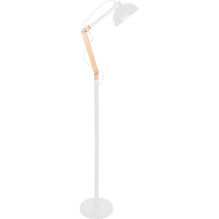 Stehleuchte Metall weiss 150