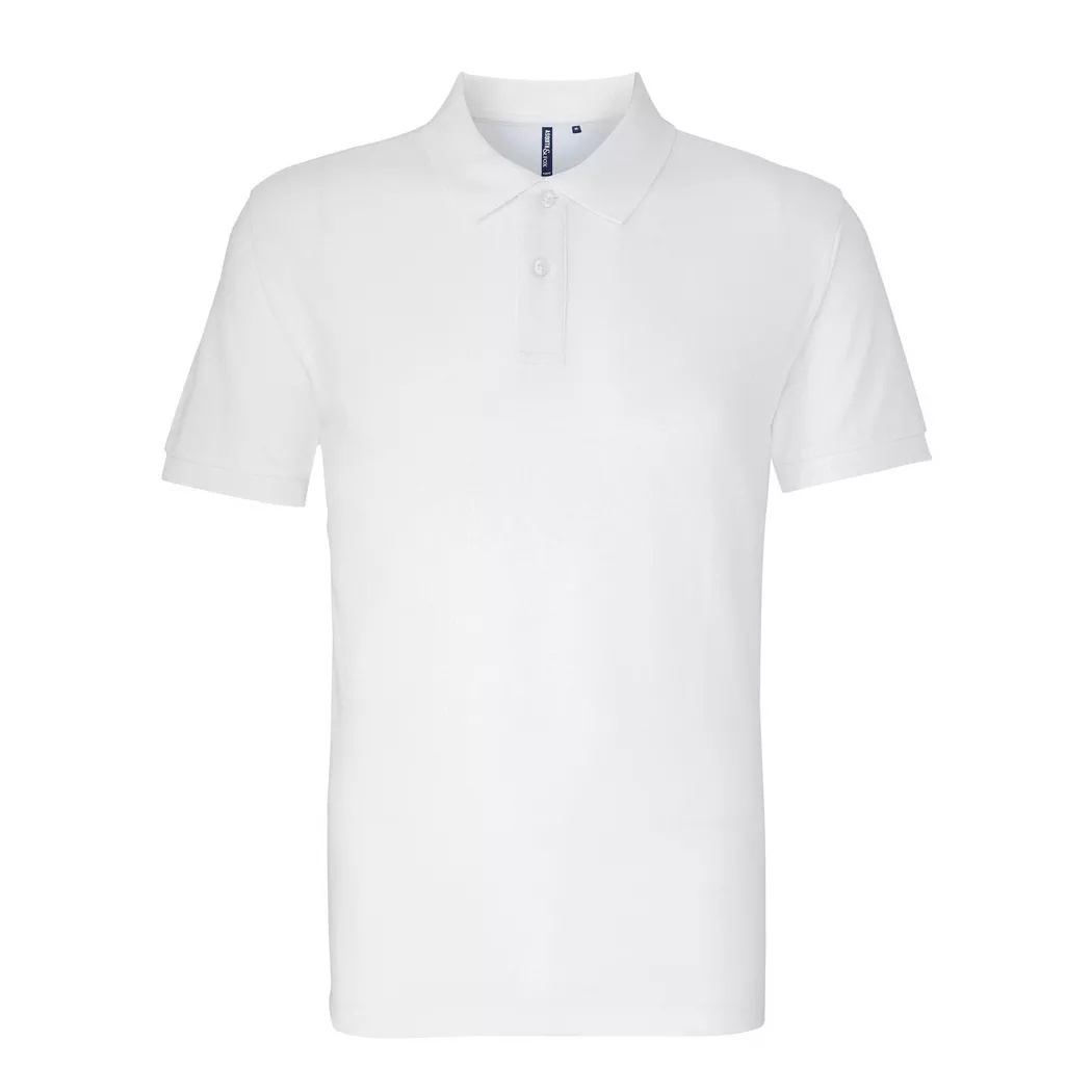 Asquith & Fox - Poloshirt, aus biologischem Anbau, für Herren, Weiss, Größe XXL