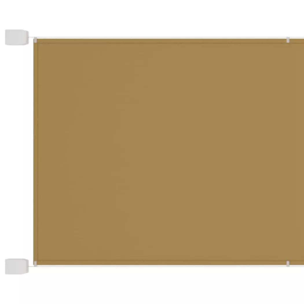 VidaXL - Senkrechtmarkise, One Size, Beige