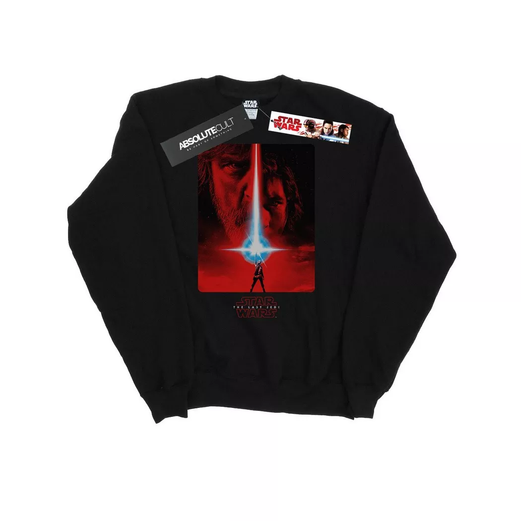 STAR WARS - The Last Jedi Sweatshirt, für Herren, Schwarz, Größe XXL